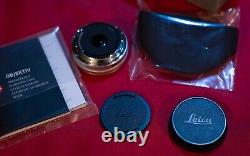 Leica Tl 18mm F/2.8 Prime Lens Silver Boxed Excellent