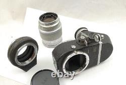 Leica Visoflex II 90 degree finder, OUBIO converter, 135 4.5 Hektor, Focus Mount