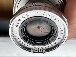 Leica elmar m 50mm f2.8 m-mount gebraucht in sehr gutem Zustand