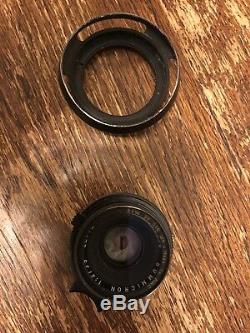 Leica summicron 35mm f2.0 Made in Germany Excellent Condition m mount