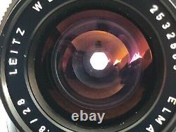 Leitz Elmarit R 28mm f2.8 Prime Lens For Leica R Mount With Correct Hood