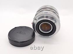 Leitz Leica M F3.5 65mm Elmar Lens With 16464k Visoflex Focusing Mount U96