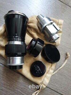 Leitz Leica Mountain Elmar 10.5cm f6.3 + VIDOM