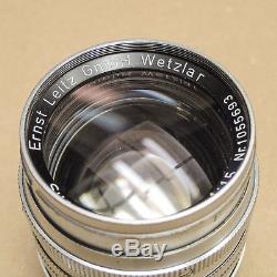 Leitz Leica Summarit 50mm f1.5 11120 Screw Mount, LTM, M39 Lens