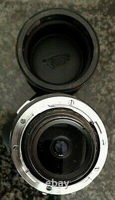 Leitz Leica Super-Angulon 21mm F3.4 M Mount hood and cap + UVfilter