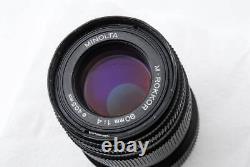 Leitz Minolta M-Rokkor 90mm F4 Leica M CL CLE Mount Lens with Front Cap Exc