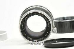 Leitz collapsible SUMMICRON 50mm f2 lens Leica LTM with Leca M mount adapter