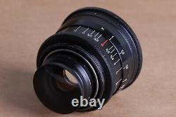Lens JUPITER 12, 35mm f2.8, M39 mount for Leica, FED, Zorki, Sony. Black