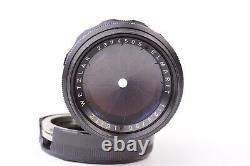 Lens Leitz Leica. Elmarit Black F/2.8 90mm #2374505. Mount M