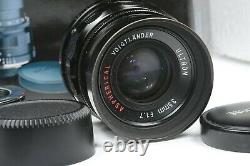 Lens Voigtlander 35mm f1,7 ULTRON L39 + M mount adapter, Bessa & Leica