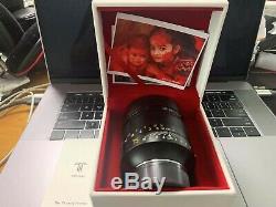 Limited edition 75mm f1.25 lens leica m mount only 200 made last one