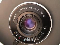 Lomo LC-A Minitar -1 Art Lens 32mm f2.8 Leica M Mount