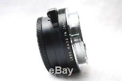 MINOLTA M ROKKOR 40mm F/2 Leica M Mount for CL CLE from Japan #R34