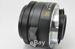 MINTLeica SUMMICRON-M 35mm F/2 ASPH E39 6Bit Lens In Black Leica M Mount withBox