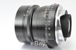 MINTVoigtlander Ultron 28mm F/2 MF VM Lens for Leica M Mount withBox #2890