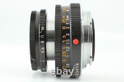 MINT Box Hood Filter Leica ELMAR M 50mm F2.8 Black E39 M Mount Lens From JAPAN