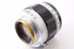 MINT? CANON Lens 50mm F/1.4 MF Standard Lens For L39 LTM Leica Screw Mount JAPAN