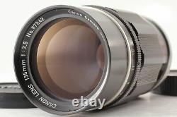 MINT Canon 135mm F/3.5 MF Lens L39 Leica Mount From JAPAN