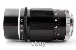MINT Canon 135mm f3.5 Portrait Lens LTM L39 Leica Screw Mount from JAPAN