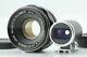 Mint Canon 35mm F2 Black Leica Screw Mount L39 Ltm Lens 35mm Finder Japan