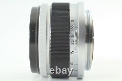 MINT? Canon 35mm f/2.8 Leica Screw Mount L39 Lens Black From JAPAN #799