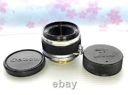 MINT Canon 35mm f/2.8 MF Wide Angle LTM L39 Leica Screw Mount Lens From Japan