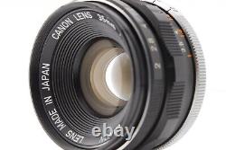 MINT? Canon 35mm f/2 MF Lens LTM L39 Leica Screw Mount From JAPAN