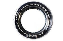 MINT-? Canon 50mm f/1.2 MF Lens LTM L39 Leica L Screw Mount From JAPAN