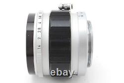MINT-? Canon 50mm f/1.4 MF Lens LTM L39 Leica L Screw Mount From JAPAN