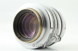 MINT- Canon 50mm f/1.8 MF Lens Leica L Screw Mount L39 LTM Silver From JAPAN