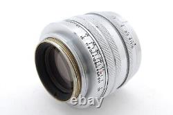 MINT-? Canon 50mm f/1.8 Silver LTM L39 Leica L Screw Mount Lens From JAPAN