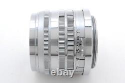 MINT-? Canon 50mm f/1.8 Silver LTM L39 Leica L Screw Mount Lens From JAPAN