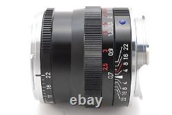 MINT? Carl Zeiss Planar 50mm f/2 T zm Leica m Mount Lens From JAPAN