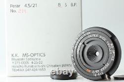 MINT IN BOX Super Wide Triplet Perar 21mm F4.5 MC Lens Leica M Mount Japan 63