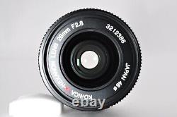 MINT Konica M-Hexanon 28mm F/2.8 Wide Angle Lens for Leica M Mount Japan