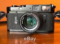 MINT Konica M-Hexanon 50mm F2 Lens (Leica M-Mount / Japanese Summicron)