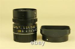 MINT LEICA ELMARIT-M 28mm f/2.8 E49 3rd M mount Lens