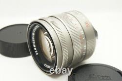 MINT LEICA SUMMILUX-M 50mm F1.4 E46 Titanium MF Lens for M Mount #201119k