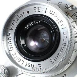 MINT Leica Summaron 3.5cm 35mm f3.5 LTM L39 Screw Mount Lens #0144 (Haze)