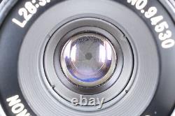 MINT + M Mount Adapter Avenon 28mm f3.5 Lens L39 LTM Leica Screw Mount JAPAN