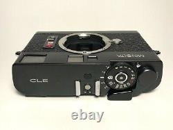 MINT Minolta CLE Film Camera Body, 40mm F/2 Lens Auto CLE LEICA M MOUNT