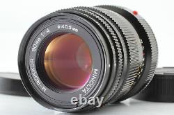 MINT Minolta M-Rokkor 90mm f/4 Lens for CLE CL Leica M Mount From JAPAN