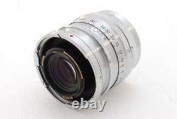 MINT+++? Nikon Nikkor P. C 8.5cm 85mm f/2 EP Contax RF Mount Lens From JAPAN