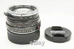 MINT VOIGTLANDER NOKTON CLASSIC 40mm F1.4 VM Lens for Leica M Mount #200820j