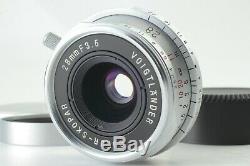 MINT Voigtlander Color Skopar 28mm f/3.5 for Leica L39 Screw Mount From JAPAN