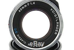 MINT+++Voigtlander Nokton 40mm f/1.4 Classic S. C VM Mount Leica M From JAPAN