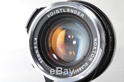 MINT+++Voigtlander Nokton Classic 35mm F/1.4 S. C VM Lens Leica M Mount withBox