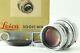 Mint In Box Leica Leitz Summicron 5cm 50mm F2 Dual Range Dr M Mount With Goggles