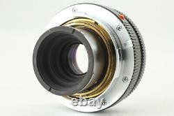 MINT in Box + Hood Leica ELMAR M 50mm F/2.8 Black E39 M Mount Lens From JAPAN