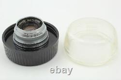 MINT in Case Canon 35mm f/2.8 Lens LTM L39 Silver Leica Screw Mount From JAPAN